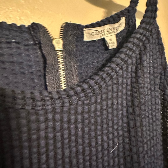 Blue and black striped tank - Picture 3 of 3